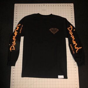 Diamond Supply Co. Size small. Black color. Long Sleeve Shirt.